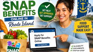 How to apply for SNAP benefits online in Rhode Island