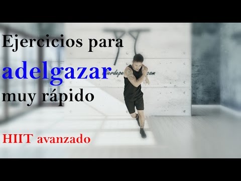 Exercises to lose weight very fast - HIIT advanced level