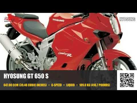 Hyosung GT 650 S - Video 1