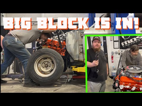 1969 SS CHEVELLE 396 BIG BLOCK INSTALL