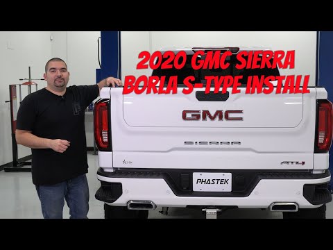2019-2020 Borla S-Type Cat-Back Exhaust on 2020 GMC Sierra 6.2L - Phastek Install w/ Sound Clip