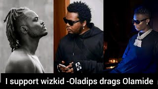 Oladips drags Olamide as he  support wizkid because of his hate speech "Rap is dead"