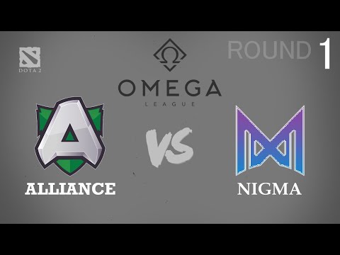 NIGMA VS ALLIANCE - OMEGA LEAGUE - FULL GAME -DOTA 2