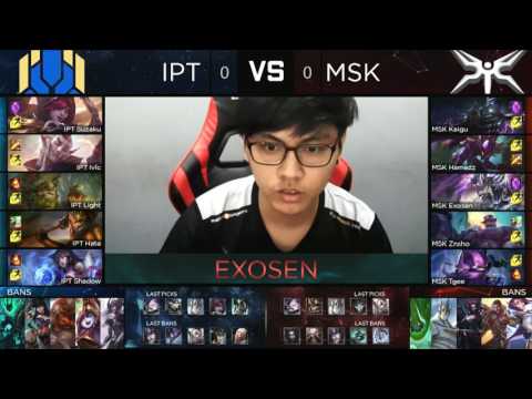 Pro Gaming Series 2017 Summer Split Week 3 Day 1 - IPT vs MSK Game 1/2