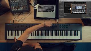 Video thumbnail for Dilla-Style MIDI Controller Jam with Nektar Impact LX88+ by NektarTechnology