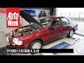 Ford Sierra 2.0 - Op de Rollenbank