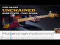 Van Halen - Unchained - [BASS COVER / TRANSCRIPT]