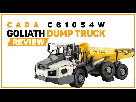 CaDa C61054W: Goliath Dump Truck - Review