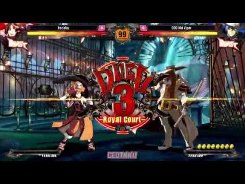 CEOTAKU 2016 GGXrd R Top 8 - kedako vs COG Kid Viper