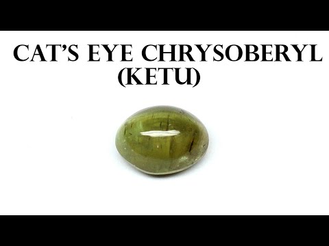 CAT'S EYE CHRYSOBERYL (KETU) #KETU3