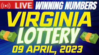 Virginia Night Lottery Results 09 Apr, 2023 - Pick 3 - Pick 4 - Cash Pop - Bank a Million- Powerball