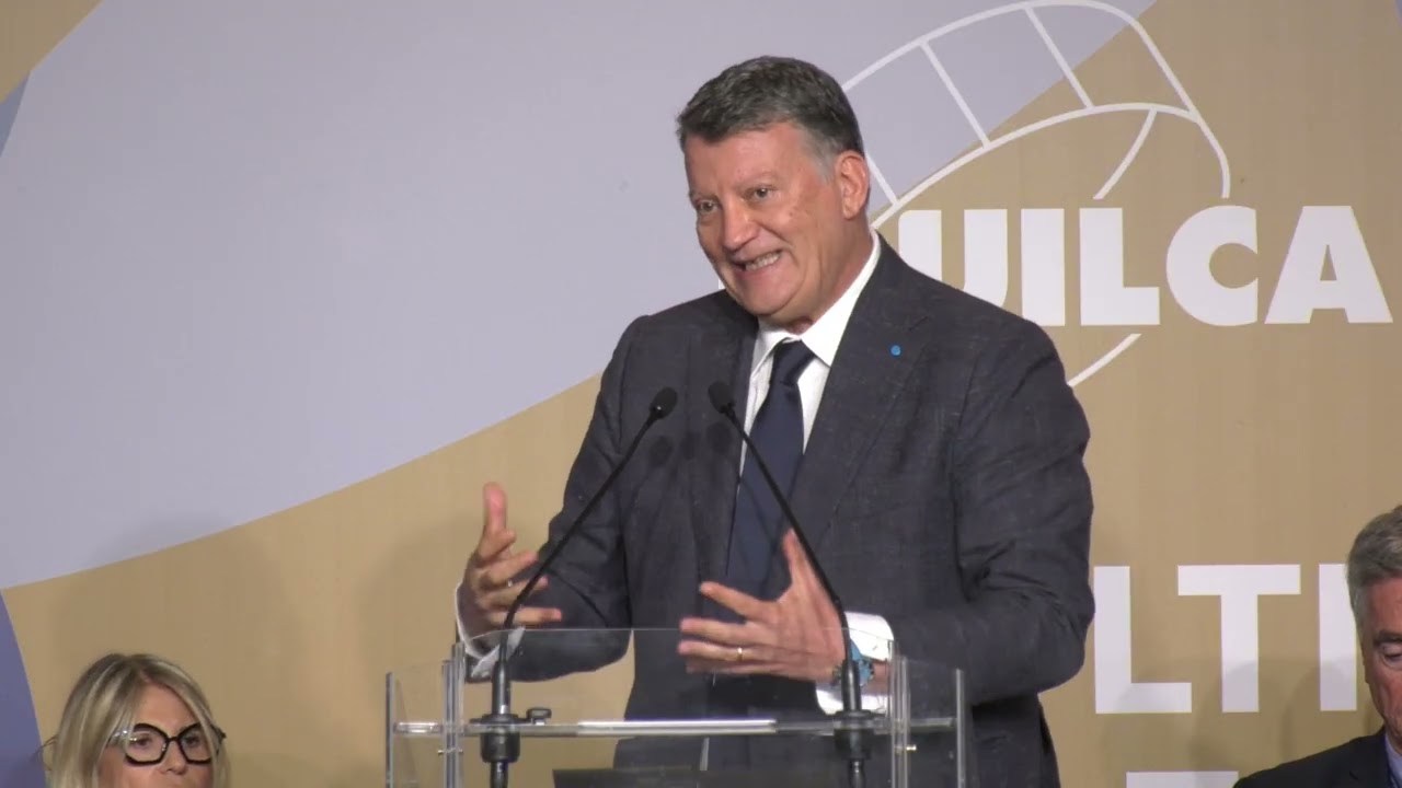 PierPaolo Bombardieri, segretario generale Uil, all'8° Congresso Nazionale Uilca "Volti al futuro"