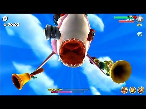 S Sharks Live Contest (4000 Gold in Pacific Island) - Hungry Shark World