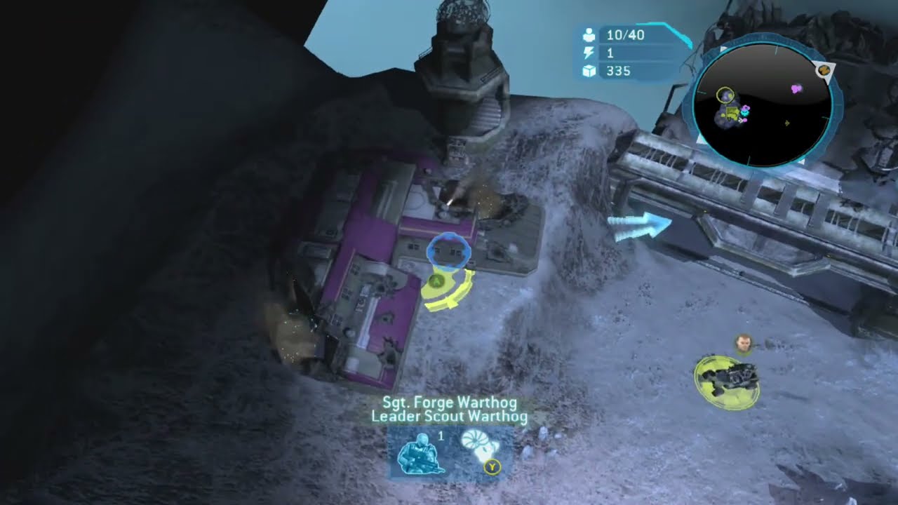 Halo Wars: Base Building and HD Art Mod Campaign