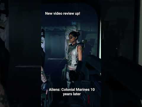 Aliens colonial Marines 10 years later - review video now available!  #2023gaming #gaming #aliens