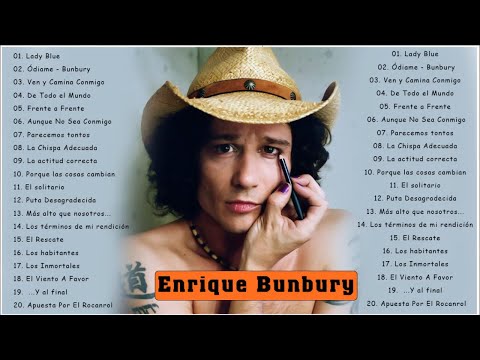 Enrique Bunbury Sus Mejores Éxitos MIX 2021 - Enrique Bunbury Éxitos 2021