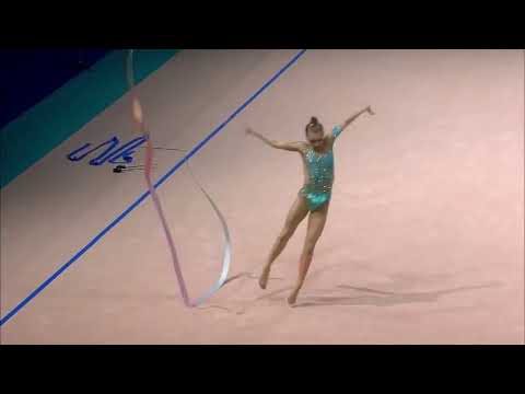 Hélène Karbanov Ribbon Qualifications European Championships Tel Aviv 2022 🇮🇱
