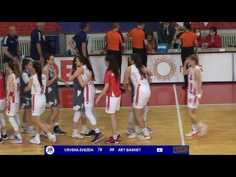 1ZLS Finale Playoff 1. meč / KKŽ Crvena Zvezda - ŽKK Art Basket