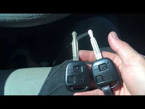 Toyota Landcruiser 100 series 1998 1999 2000 2001 2002 key programming