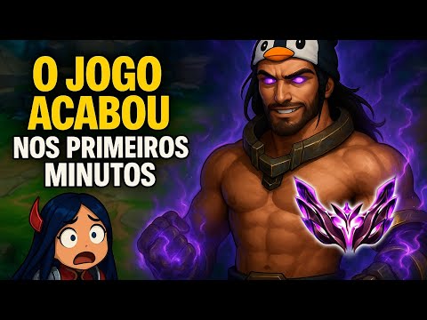 TOP 1 SYLAS BR - O JOGO QUE ACABOU EM 3 MIN ! Sylas vs Irelia MID