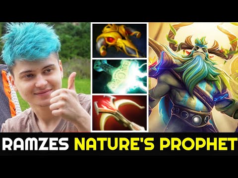 RAMZES Natures Prophet - Brutal Damage 100% Physical Build 7.25 Dota 2