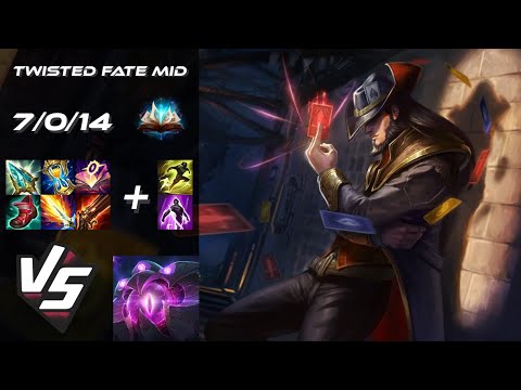 MID Twisted Fate vs Vel'Koz - EU Challenger Patch 25.S2.5