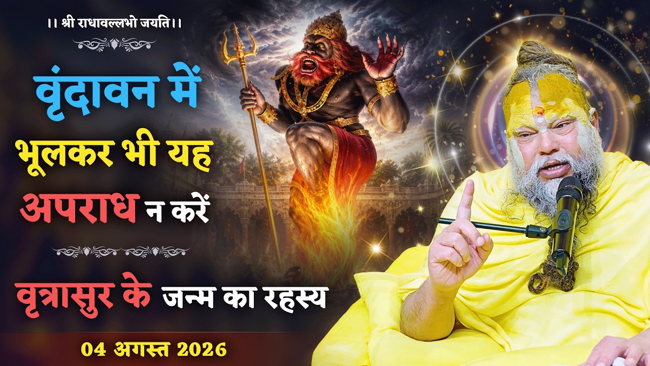 वृंदावन में भूलकर भी यह अपराध न करें / वृत्रासुर के जन?