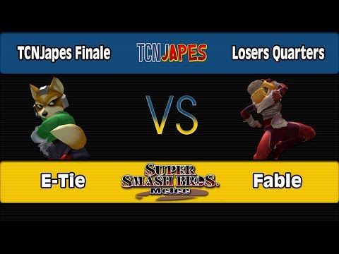 TCNJapes Finale: E-Tie (Fox) Vs. Fable (Sheik) - LQ