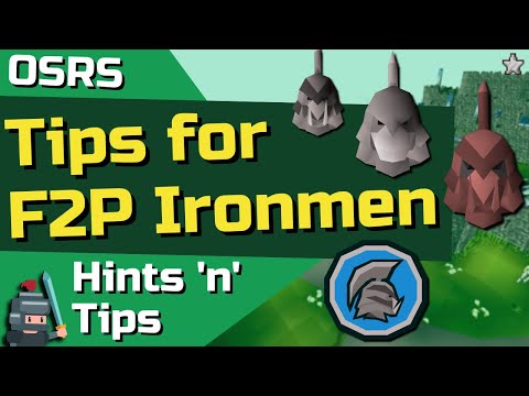 Top 10 Tips for New F2P Hardcore/Standard Ironmen - OSRS Guide For F2P