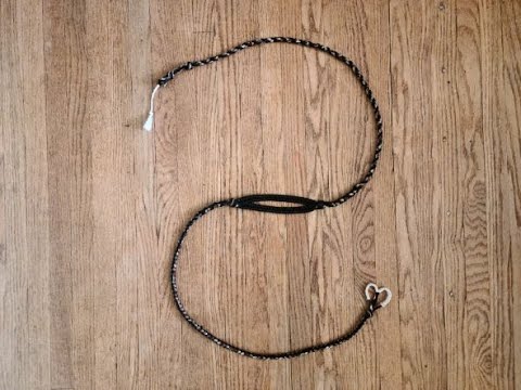 How to Make a Paracord Sling With a Whip Cracker