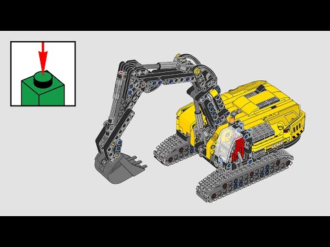 LEGO Technic 42121, Heavy-Duty Excavator - building instructions