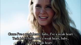 Zara Larsson - Weak Heart (Lyrics)