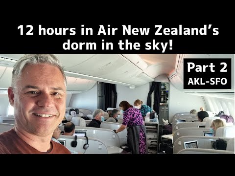 12 hours on Air New Zealand's Dorm in the Sky