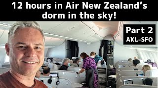 12 hours on Air New Zealand