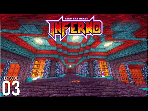Minecraft FTB Inferno - Ep03: A Cosy Place For Bees