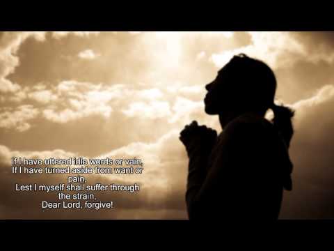 An Evening Prayer - Christian a capella Hymn with Lyrics