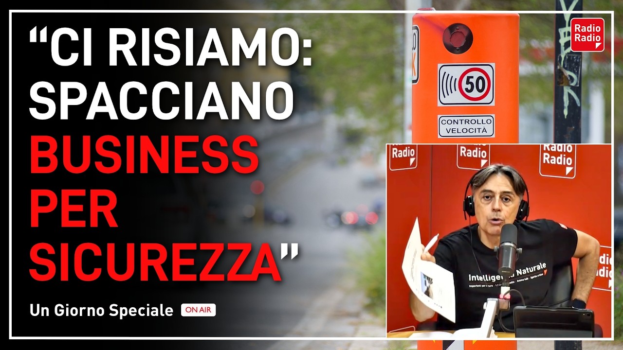 ECCO UN NUOVO AUTOVELOX SULLE STRADE ▷ "STA SUCCEDENDO DI NUOVO: SPACCIANO IL BUSINESS PER SICUREZZA
