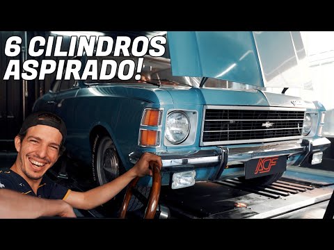 CHEVROLET OPALA 6 CILINDROS 1976 - PREPARAÇÃO ASPIRADA COM FUELTECH!