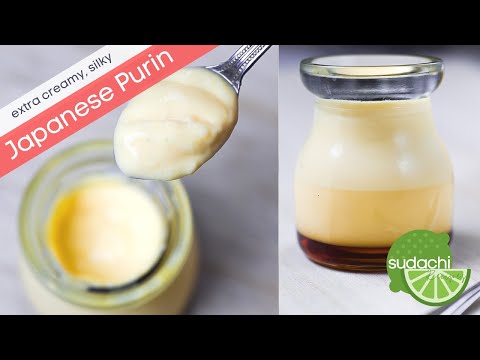 Silky Japanese Custard Purin (no bake)