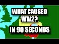 What Caused World War Two? in 90 Seconds