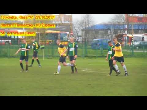 Siarka II Tarnobrzeg 12-1 KS Żupawa (gol Walskiego Dawida na 4-1) 29.10.2017 Klasa "A"