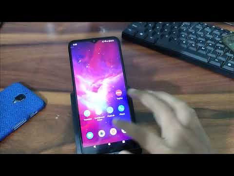 keyboard are showing Moto e7 pawer