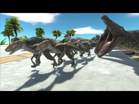 Escape from Deadly Mosasaurus