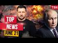 TOP NEWS JUNE 21 Russia Under Attack Again Putin Prepares Moscow For Defense