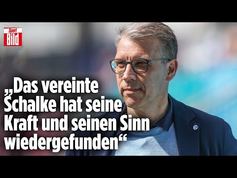 Nach Aufstieg: Emotionaler Auftritt von Schalke-Boss Knäbel | Super 2 – Die Kult-Liga