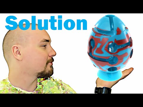 Smart Egg Zig Zag from BePuzzled - Solution