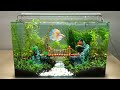 DIY Simple Aquasacpe Betta Fish For Office How To Make Aquarium Decoration Ideas MR DECOR 178