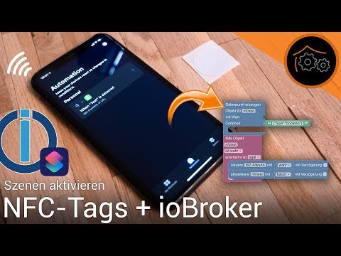 NFC-Tags mit Apple Shortcuts im ioBroker