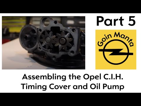 Part 5 - Assembly of the Opel C.I.H Short Block - Timing Cover