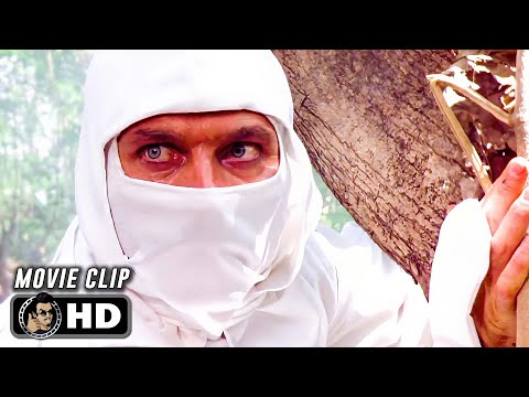 Franco Nero Battles Ninjas Scene | ENTER THE NINJA (1981) Movie CLIP HD